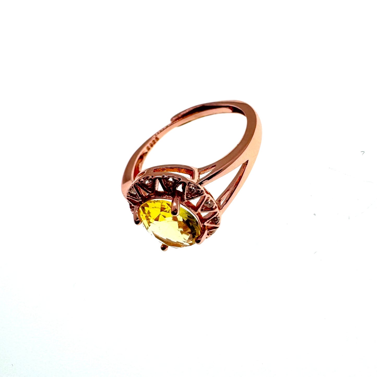 Golden Sunbeam Ring #019