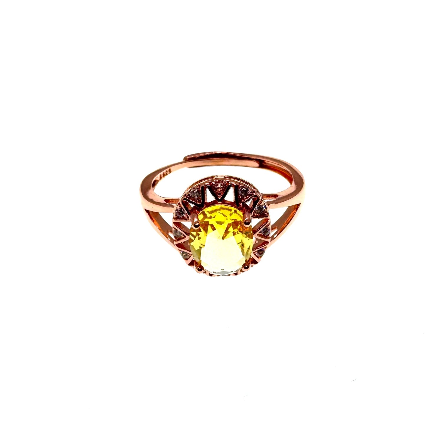 Golden Sunbeam Ring #019