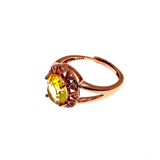 Golden Sunbeam Ring #019