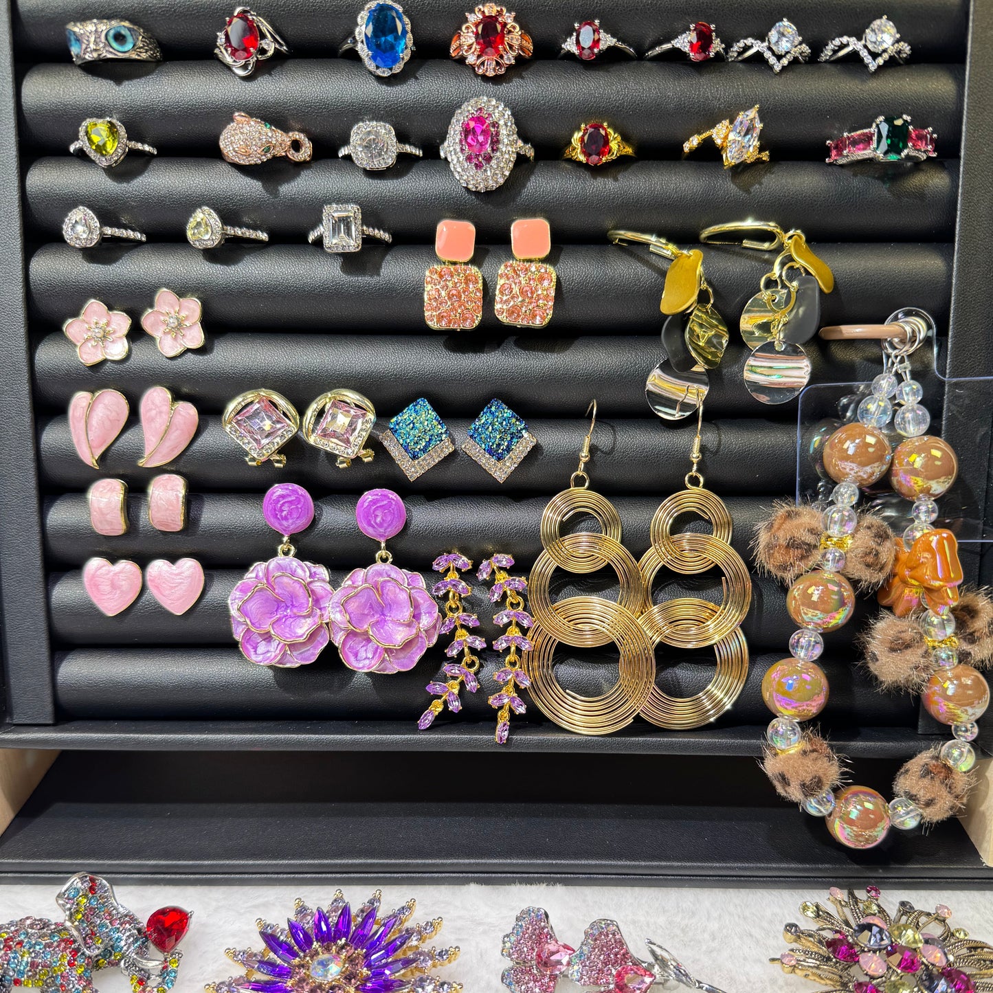 $3 Each – High-Quality Rings/earings/brooches | Pick Any in the Live Stream!