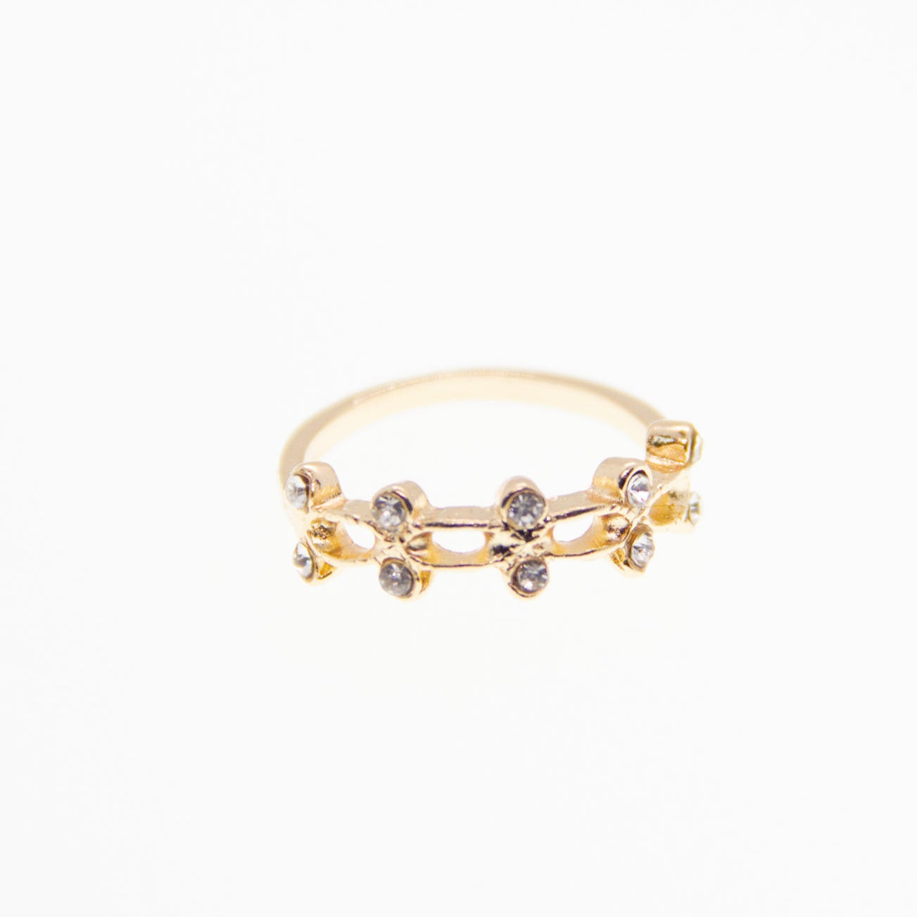 Golden Blossom Ring #003