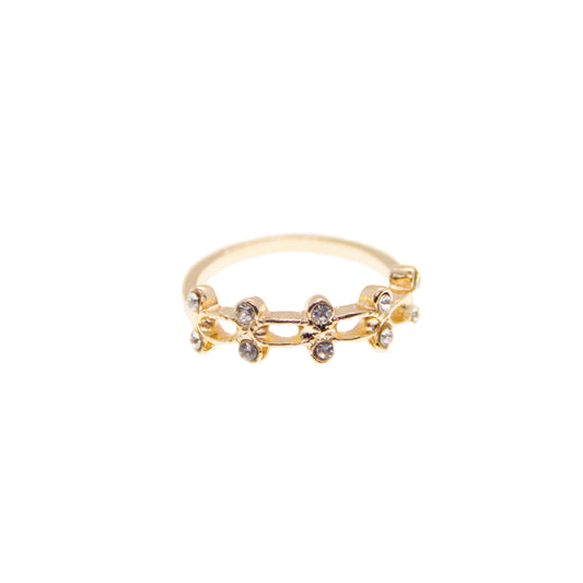 Golden Blossom Ring #003